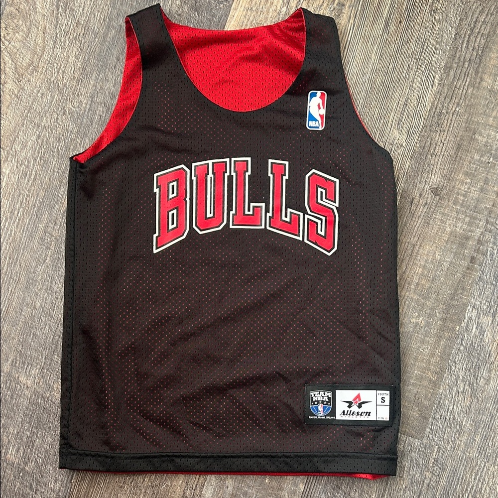 Allstar Kids Bulls Black and Red Jersey